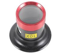 CALLARON Lupa para Reparación de Relojes y Joyería Cristal de Vidrio 10x Metal Resistente Gafas Diadema Uso Profesional y Aficionado Herramientas Relojería