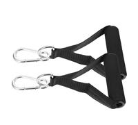 CALLARON Manijas de Ejercicio para Cuerda de Entrenamiento de Fuerza, 2 Piezas Mango Cómodo y Tela Oxford Resistente para Accesorios Fitness en Interiores