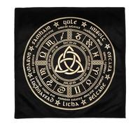 CALLARON Mantel de Adivinación Creativa de Tela con Diseño Delicado y Funcional, Adecuado para Tarotistas y Consultas Espirituales