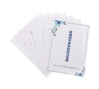 CALLARON Manual De Entrenamiento De Extensiones De Pestañas Kit Completo Papel De Práctica Realista Para Principiantes Formación Salones De Belleza Herramienta De Mapeo De Pestañas