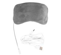 CALLARON Máscara Térmica para Ojos Vapor Caliente y Almohadilla Térmica Usb, Tejido de Felpa Cristal, Temperatura Constante 52° para Dormir y Aliviar Fatiga Ocular