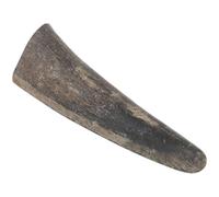 CALLARON Material para Tallar Cuernos de Toro Negros Naturales, Accesorios Artesanales para Bricolaje y Decoración en Espacios Reducidos