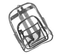 CALLARON Mochila Transparente Diseño Portátil y Espacioso Para Eventos Viajes Escuela y Deportes Aprobada Para Uso Estadio