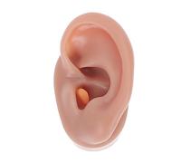 CALLARON Modelo de Oreja de Silicona Modelo de Oreja Artificial para Perforación de Oído Práctica de Sutura de Accesorio de Exhibición para Enseñanza Médica