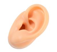 CALLARON Modelo de oreja de silicona oído falso molde de oído artificial gel de sílice Beige