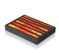 CALLARON Molde Reutilizable de Grafito para Fundición de Metales No Ferrosos, 6 Ranuras sin Deflectores, Herramienta para Orfebrería y Proyectos de Fundición