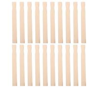 CALLARON Palitos de Madera para Mezclar Pintura, Varillas Mezcladoras Resistentes y Fáciles de Almacenar 20 para Proyectos y Profesionales Reutilizable