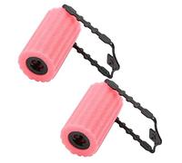 CALLARON Palo para Rizar el Cabello Esponja Rosa 12piezas Ligero y Ahorra para Peinados DIY Accesorios y Herramientas de Peluquería para Niñas y Mujeres