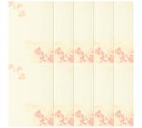 CALLARON Papel de Carta Diseño Floral Elegante y Clásico, 80 Hojas de Papel para Escribir Suavemente Poemas y Letras, Paquete de Papelería Simple y Funcional
