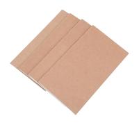 CALLARON Paquete de 4 Cuadernos de Viaje Portátiles Recambios de Hojas Sueltas para Diario, Agenda Semanal y Mensual Uso Estudiantes y Oficinas