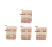 CALLARON Paquete De Toallas Higiénicas Siempre Artículos De Aseo Hacer Clic Bolsas Toallas Sanitarias Bolsa De Período para Las Mujeres Y Algodón 2 Piezas X 4