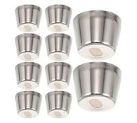 CALLARON para mango de cuchillo de cocina, set de 50 piezas de hierro niquelado, accesorio para refuerzo y reparación en mangos de madera, recomendado para bricolaje y chefs