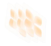 CALLARON Parches Invisibles de Silicona para 12 Piezas Soporte Corrector para Sobresalientes Cintas Cosméticas Forma Cara V Accesorio para y