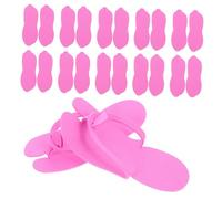 CALLARON Pares zapatillas de manicura pantuflas para contar pies zapatillas de viaje plegables zapatillas deslizantes para mujer zapatillas de novia Eva rosa