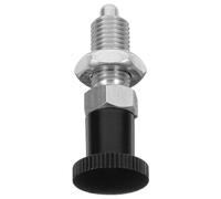 CALLARON Pasador de Ubicación de Acero Inoxidable M10*1.5 * 6, Émbolo de Resorte de Reinicio Autoseguro Perilla, Elemento de Indexación Metálico para Maquinaria Industrial y Herramientas