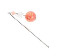 CALLARON Paso Horquilla Accesorios El Cabello De La Chica Pasador De Pelo De Cereza Palabra El Cabello Mujeres Decorativo Elegante Boda Aleación De Zinc Rosa