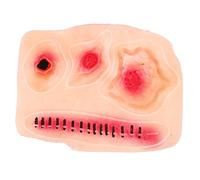 CALLARON Pegatinas Simulación Heridas para Halloween Decoración Terrorífica Unidades Fáciles de Aplicar y Quitar para Cuerpo para Disfraces y Fiestas