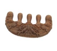 CALLARON Peine De Sándalo Verde De Madera Para Mujer Peine Desenredante Dientes Anchos Cabelludo Para Cuidado Del Cabello