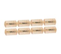 CALLARON Peine Rark Bamboo Peine De Peine De Aseo Peine De Cabello A Doble Cara Cerdas De Doble Cara Peine Anticaspa Peines Peine Para Liendres Bambú 2 Piezas X 4