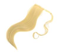 CALLARON Peluca De De Caballo De Caballo De Pelo Rizado Moño De Pelo Extensión Extensiones Accesorios Para El Cabello Para Mujeres Cruz Alambre De Alta Temperatura