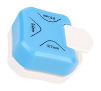 CALLARON Perforadora de Esquinas Redondeadas Multifuncional para Manualidades, Cortador de Esquinas Azul, Herramienta Compacta para Scrapbooking y Recorte de Papel, Adecuado para Proyectos