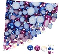 CALLARON Perlas de Resina Imitación para Decoraciones de Manicura y Diy de Charms de Media para Uñas y Fundas de Teléfono Accesorios de Resina para Salón y Personal