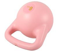 CALLARON Pesa Rusa Suave Ajustable de 6kg Agarre Antideslizante para Entrenamiento en Casa, Diseño Rosa Chic y Material PE Resistente para Fitness y Fuerza