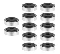 CALLARON Pies de Plástico para Amplificador de Potencia 12 Unidades Tamaño 48X15 MM para Soporte Estable de Altavoces en Entornos Domésticos