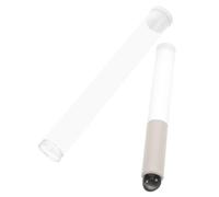 CALLARON pincel de labios cepillo de labios portátil cepillo de os de cabeza redonda de os exfoliante de silicona aplicador de os el plastico