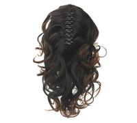 CALLARON Pinza para Peluca de Cabello Rizado Fibra de Alta Temperatura, Ajustable para Todas las Tallas, Adecuado para Mujeres y Niñas en Peinados Coleta