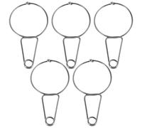 CALLARON Pinzas de Acupresión para Orejas 5 Unidades Masajeador de Reflexología Auricular sin Imán Herramienta Ergonómica para Aliviar el Estrés de Cabeza Terapia Portátil para Uso