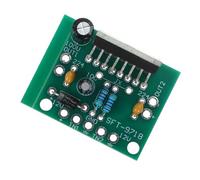 CALLARON Placa Amplificadora de Potencia 15w 15w 2.0 Estéreo Fuente de Alimentación 12v DC para Proyecto DIY de Kit de Soldadura de Audio