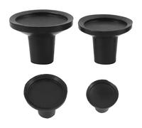 CALLARON Placas de Succión de Válvulas de Caucho 4 Piezas para Herramientas de Reparación Automotriz, Accesorio de Rectificado Neumático Compacto y Resistente para Mantenimiento de Motor