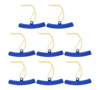 CALLARON Protectores de Llantas para Coche y Motocicleta, Juego de 8 Unidades Azul de 15 Cm, Material Grueso Resistente al Desgaste, Anti-rayones para Cambio de Neumáticos, Herramienta