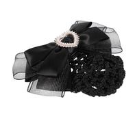 CALLARON Redecilla Lazo Pelo Pinza de Flores Cubremoños de Malla Pinzas Cabello para Servicio al Cliente Cocinero o Bailarina