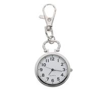 CALLARON Reloj Colgante Portátil De Cuarzo para Estudiantes De Bolsillo Grande De Acero para Enfermería.