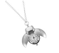 CALLARON Reloj De Bolsillo Escarabajo Diseño Creativo Collar Dorado con Cadena Reloj Fino Decorativo para Hombre y Mujer