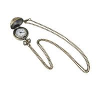CALLARON Reloj de Bolsillo Vintage con Diseño Creativo de Fútbol Acabado Bronce Durable y Decorativo para Diario