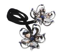 CALLARON Secador De Pelo Horquillas Para Moños Rizador De Pelo Con Fácil Ondulado Estilo Accesorios Cabello Bollo De Donut De Pelo Productos Joya Largo Moldeador Curling Black Aleación