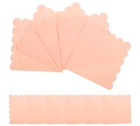 CALLARON Servilletas de Papel Rosa Borde Ondulado, 20 Hojas Seguras y Amigables para Cenas y Entretenimiento Diario