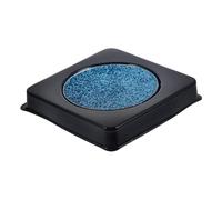 CALLARON Sombra de Ojos Brillo Azul y Purpurina, Tamaño Compacto, Maquillaje Brillantina para Mujeres, Adecuado para Fiestas y Actuaciones, Polvo de Sombra Brillante