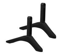 CALLARON Soporte de Televisión Negro de Plástico con Patas Elevadoras para TV y Monitor, Base de Sobremesa Robusta Fácil Instalación para Oficina y Sala de Conferencias