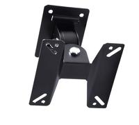 CALLARON Soporte de TV de Pared Negro de Metal Ajuste de Movimiento Completo y Ocultación de Cables para Pantallas Planas en Lugares Comerciales Entretenimiento