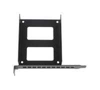 CALLARON Soporte Solución Aleación Disco Duro Interno de Aluminio para Negro de Cableado y Montaje Directo para Ranura Pci en Chasis de Computadora