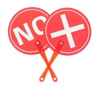 CALLARON Tableros de Respuesta para Profesores 2 Piezas Paletas de Votación Reutilizables para Aulas de Educación Temprana y Juegos Educativos