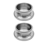 CALLARON Tapa para Hervidor de Agua 2 Piezas de Acero Inoxidable 304 Orificios Grandes y Pequeños, Filtro para Jarra de Té y Jugo, Resistente al Polvo, Accesorios para Cocina Doméstica