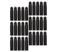 CALLARON Tapas de Boquilla para Botellas de Licor y Aceite, 30 Unidades Negras, Plástico Resistente, Diseño Anti-Fugas, Uso en Barra de Bar y Cocina Profesional