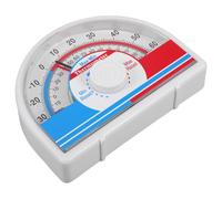 CALLARON Termómetro Diseño de Doble Uso de Alta Precisión para Interior y Exterior Dial Fácil de Leer y Registro de Temperaturas Máximas y Mínimas, Adecuado para Patio y Jardín