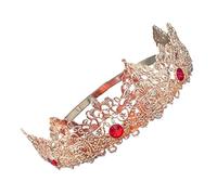 CALLARON tiara decoración de la boda de graduación nupcial fiesta cabello vintage de reinas para mujer royal crown belleza de la Aleación de zinc