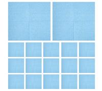 CALLARON Toallitas Limpiadoras sin Fibras para Interiores de Coches, Paño No Tejido Absorbente para Eliminar Grasa y Residuos, 25 Unidades Azul para Mantenimiento y Limpieza Automotriz